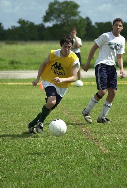Soccer Scrimmage: Pre-Match Practice