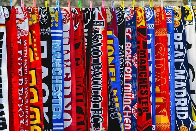 - Incorporating Soccer Scarves into a Gallery Wall
