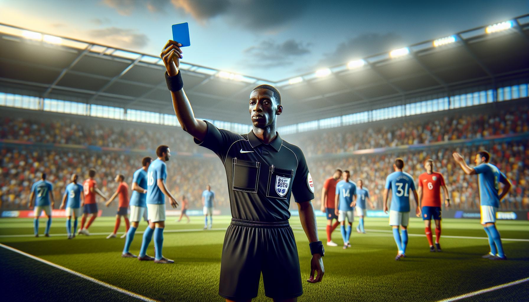 What is a blue card in soccer: Unveiling Soccer's Mystery 4 Famous Matches and Moments Involving the Blue Card