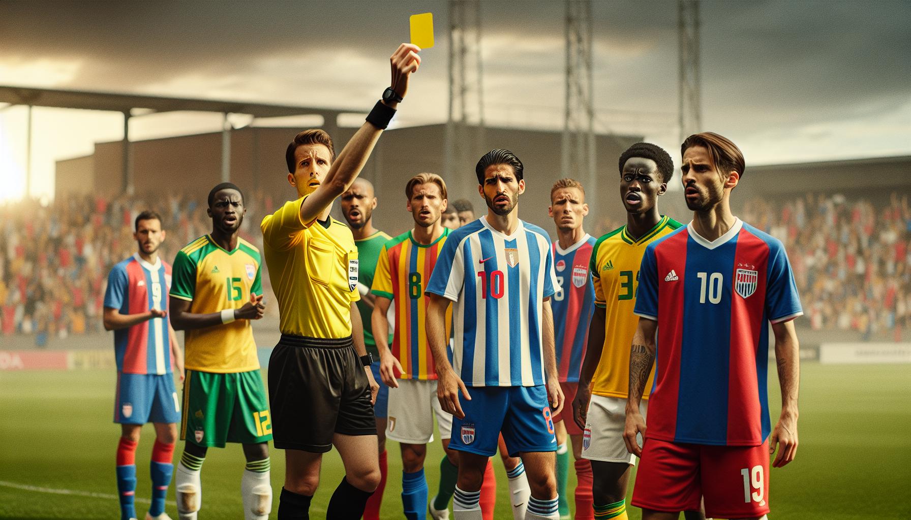 Famous Player Reactions to Yellow ⁤Cards