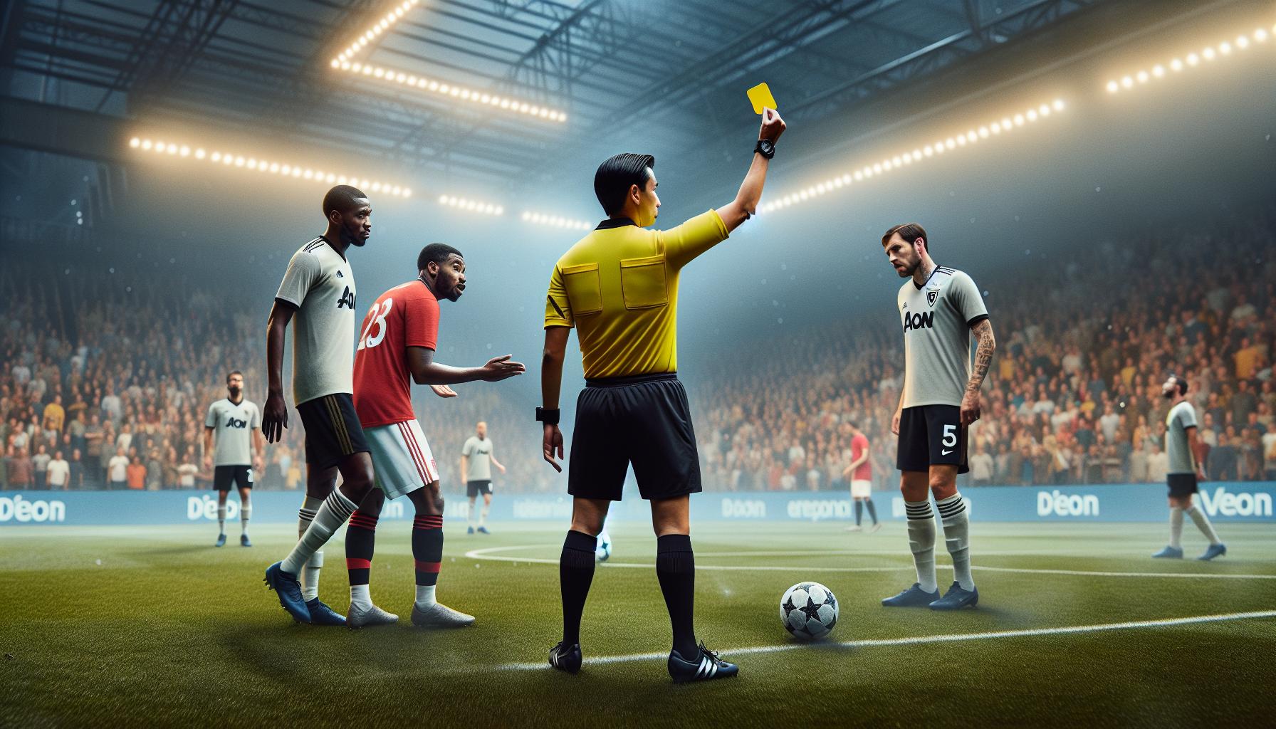 How Referees Decide When to Show Yellow Cards