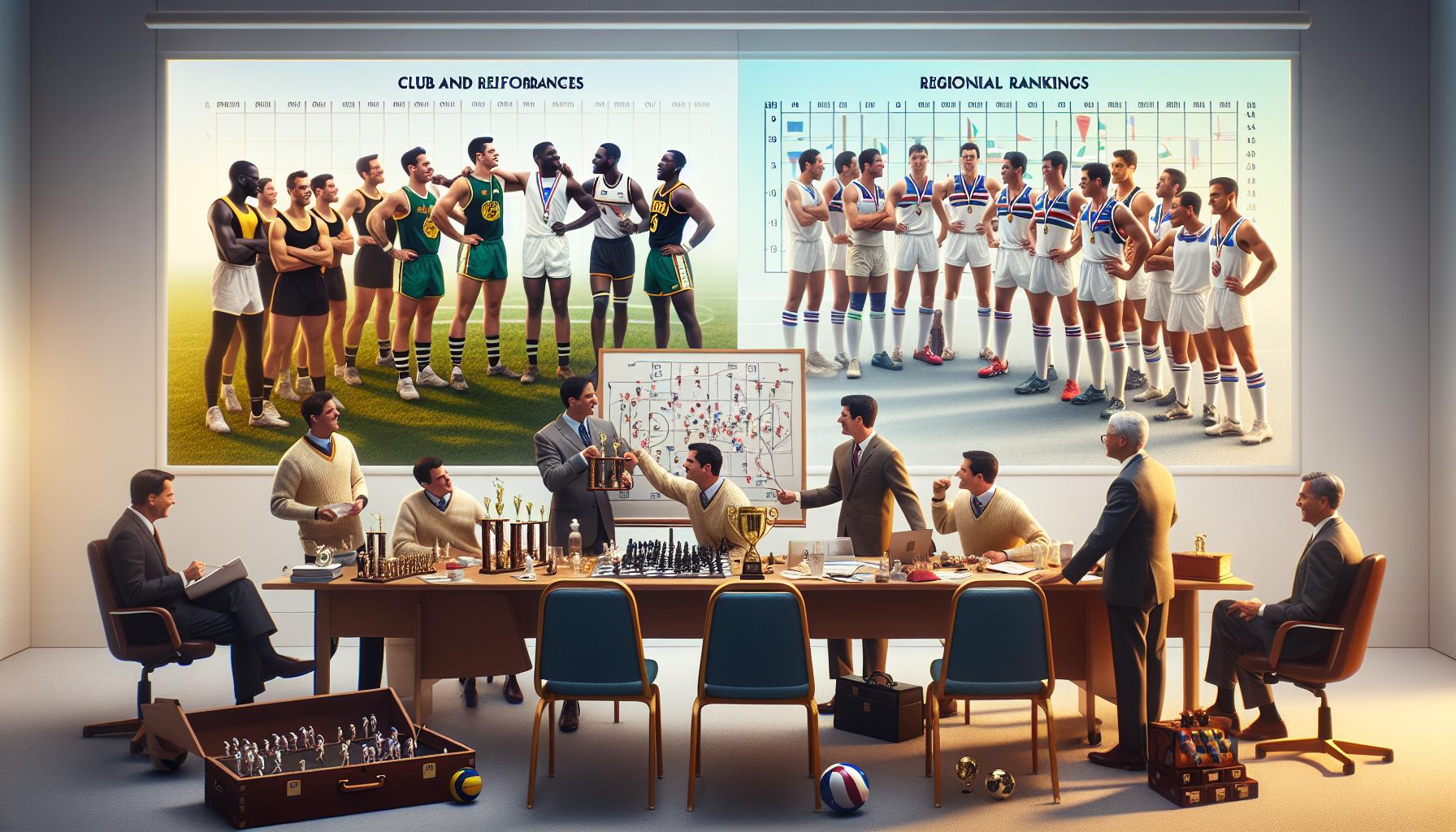 impact of Club and Regional Performances on Rankings