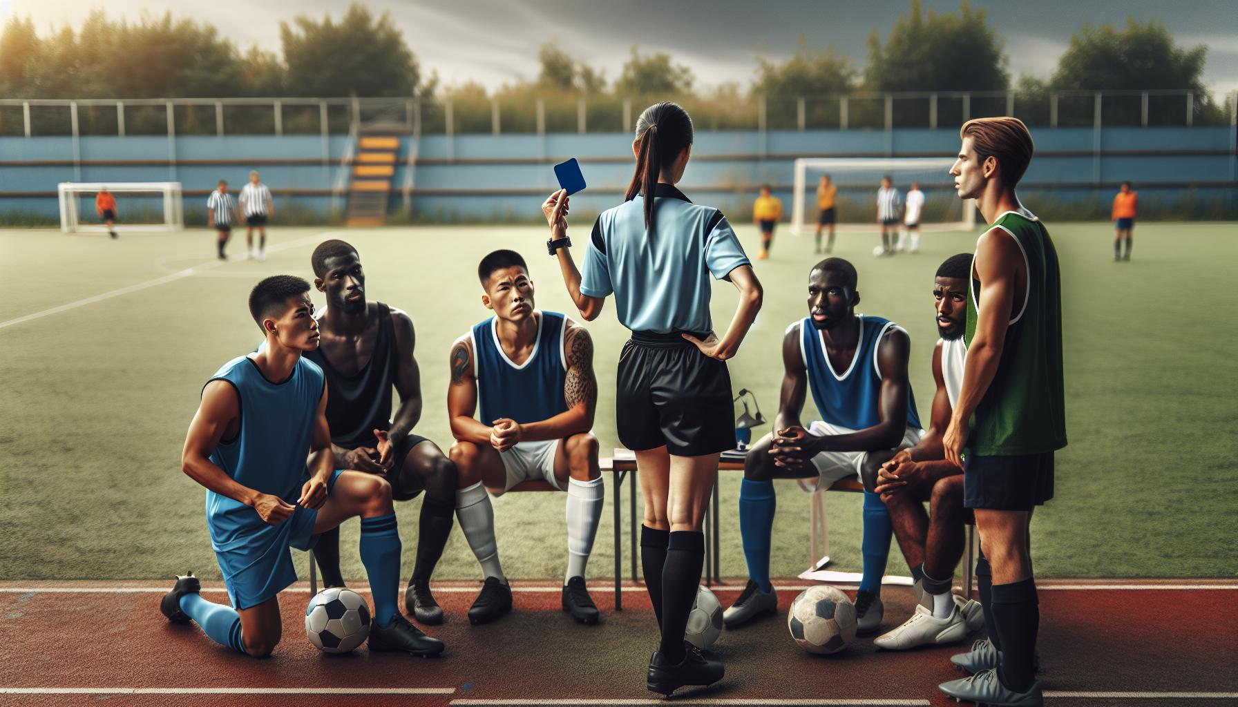 What is a blue card in soccer: Unveiling Soccer's Mystery 2 Key Rules and Situations Warranting a Blue Card