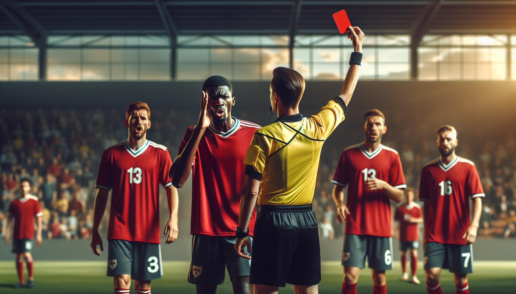 red Cards: Game-Changing Moments ‌and Consequences