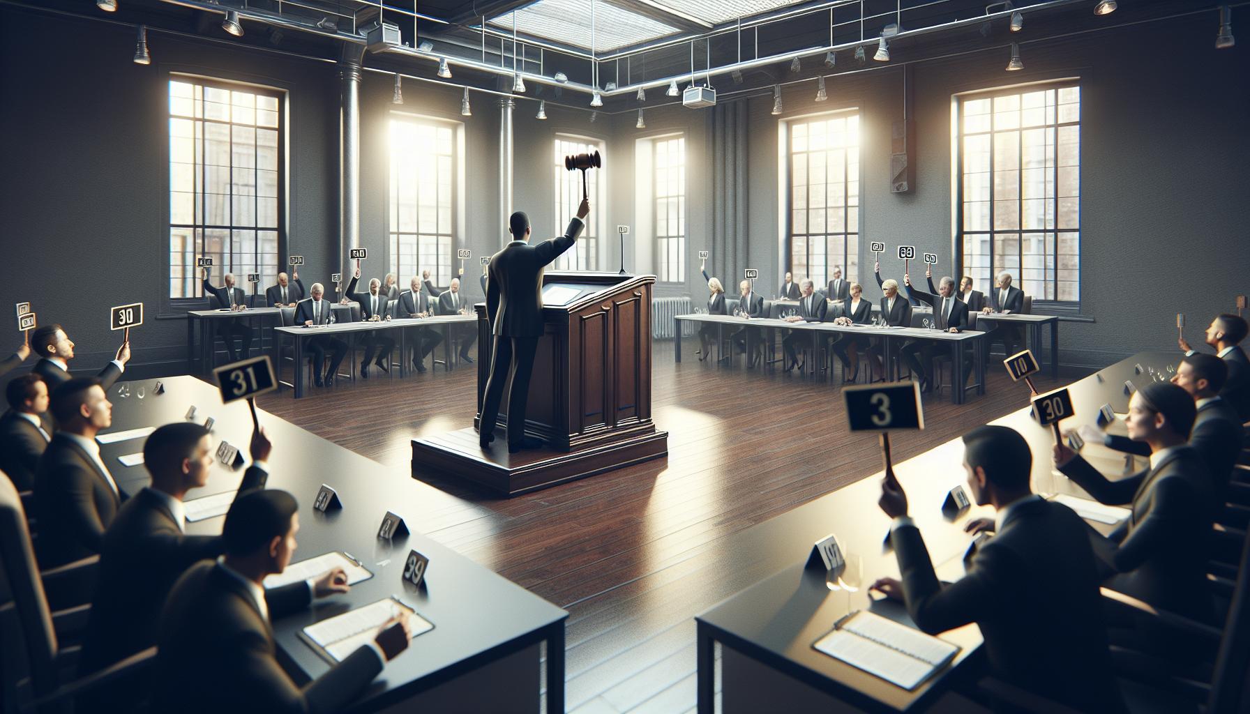 Top Auction sales and‍ Bidding‌ Wars