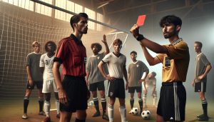 What happens when a soccer player gets a red card: Notorious Records