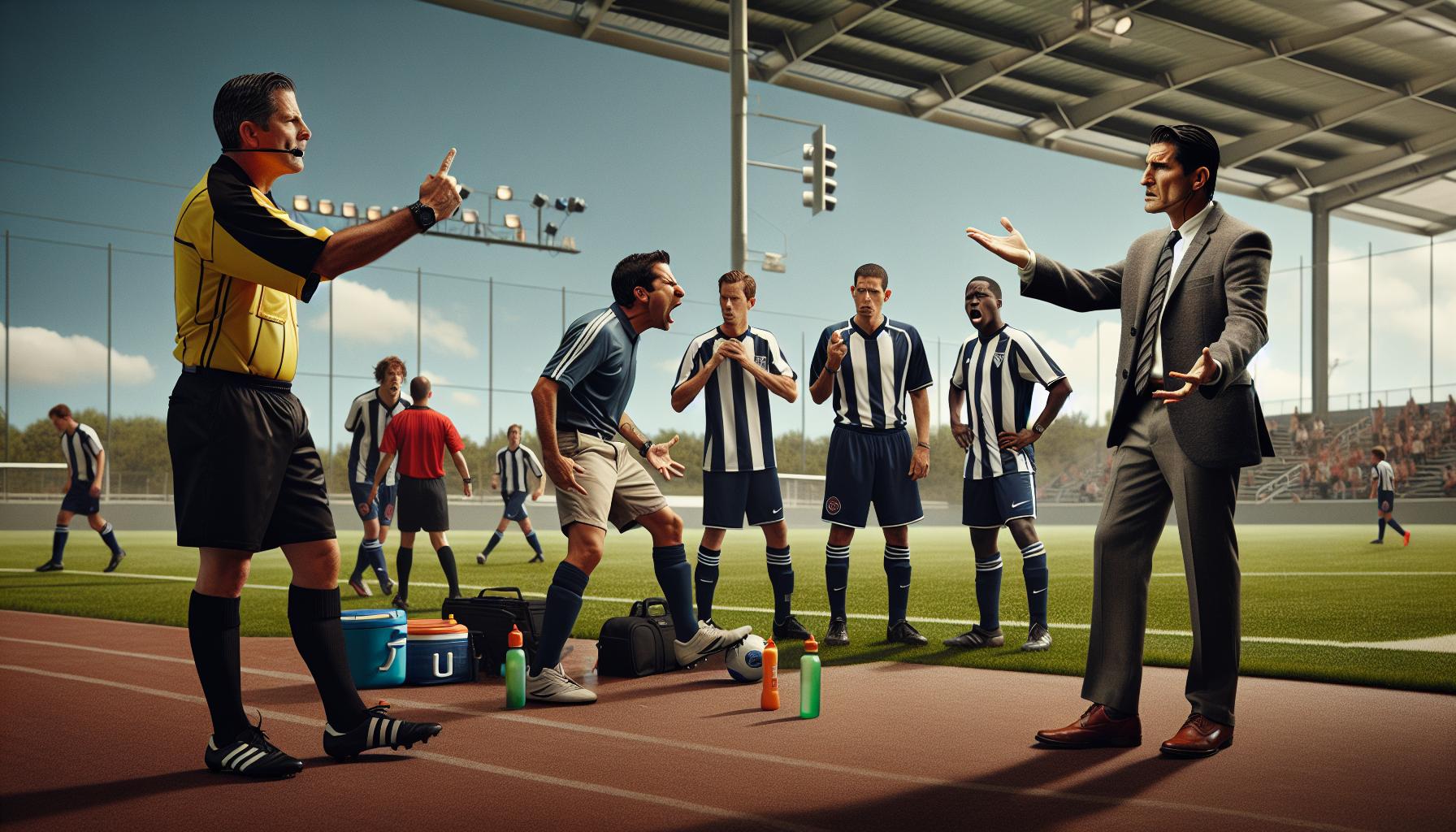 Common‌ Misconduct Leading to Coach Red Cards