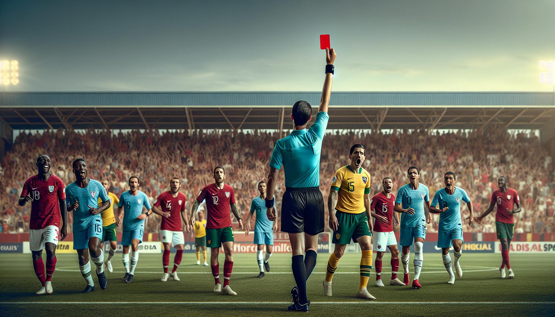 Famous Players Sent Off: Stories of Glory and Controversy