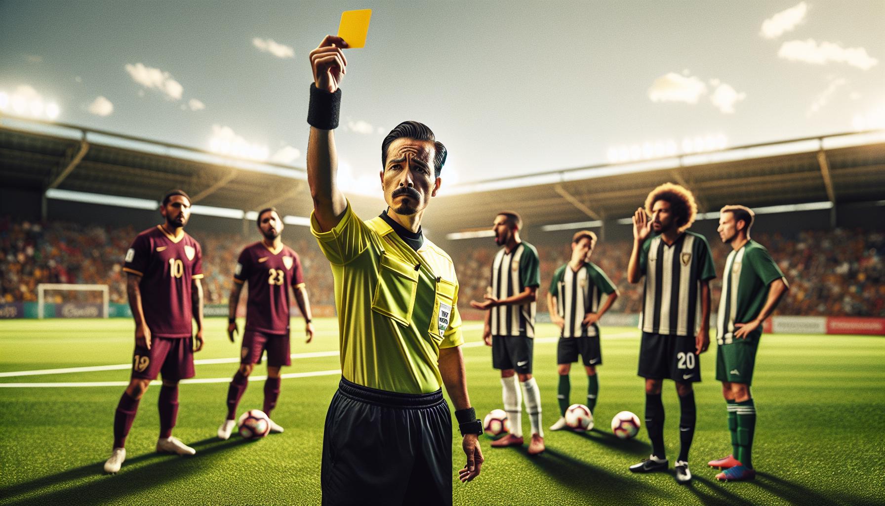 how Referees Decide When to Show Yellow Cards