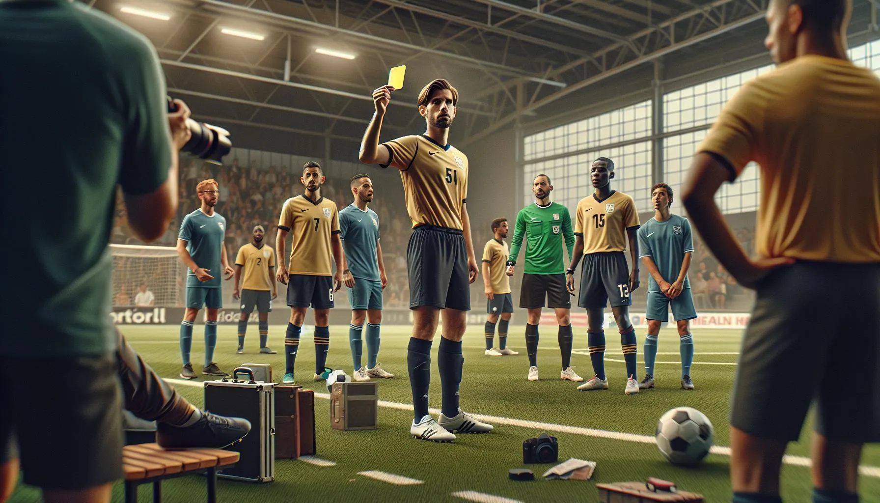 How Yellow Cards Impact Player​ Strategy and Team Tactics