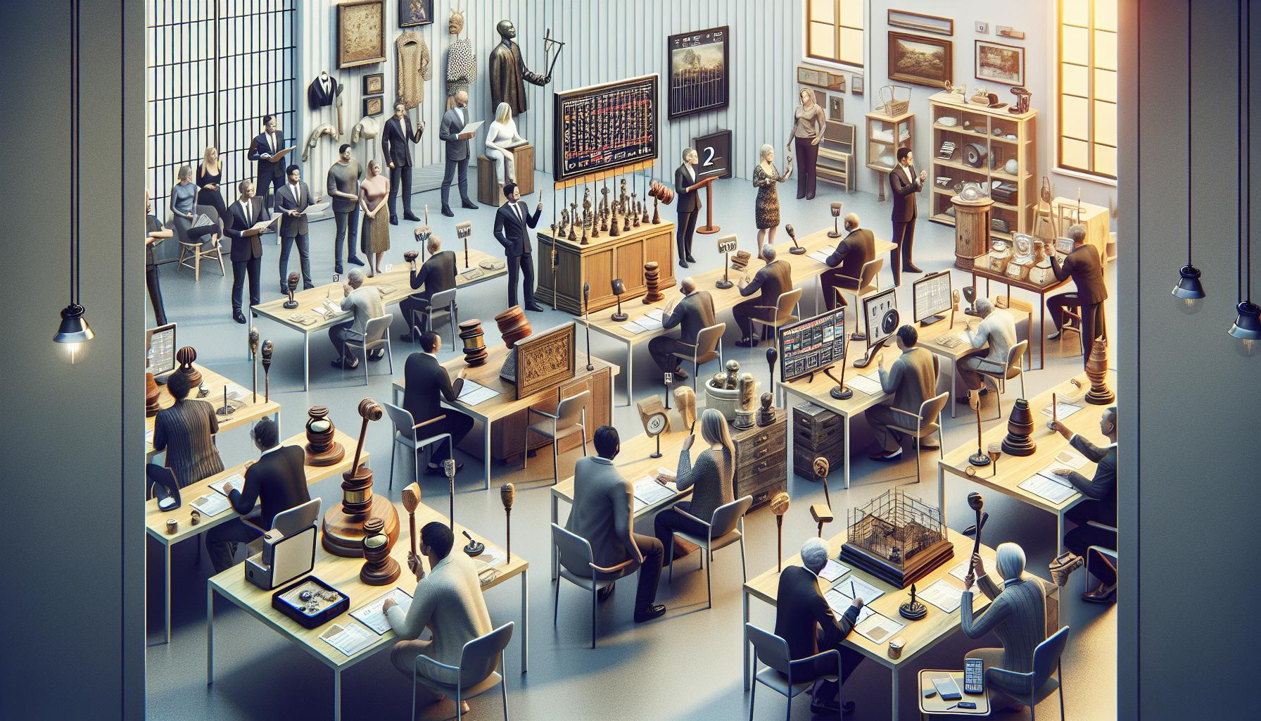 Maximizing⁢ Value: Auction Sites and competitive Bidding