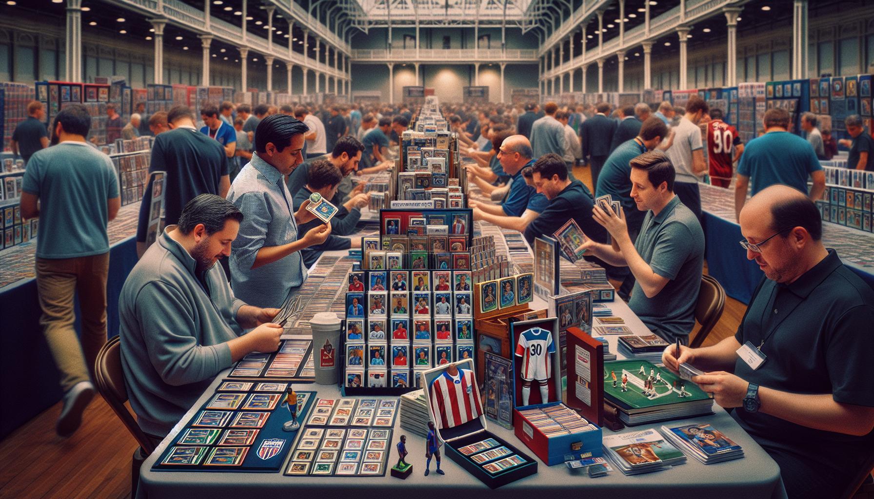 navigating soccer Card Conventions​ and Trade Shows