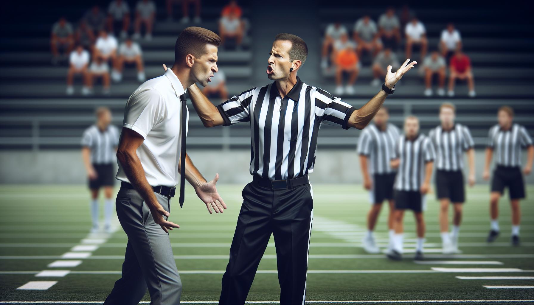 The ⁢Referee's‍ Authority: Rules Governing‌ Coach ⁢Discipline