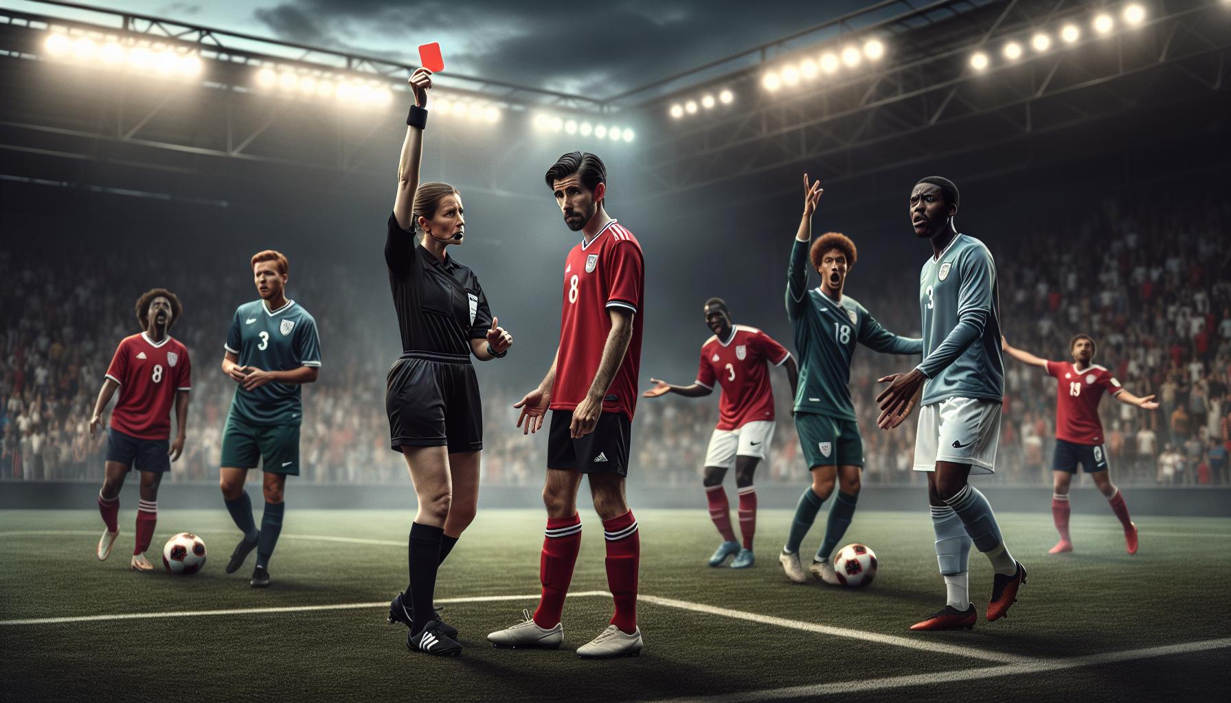 Who Holds ⁢the Record⁢ for Most Red ​Cards in‍ Soccer History?