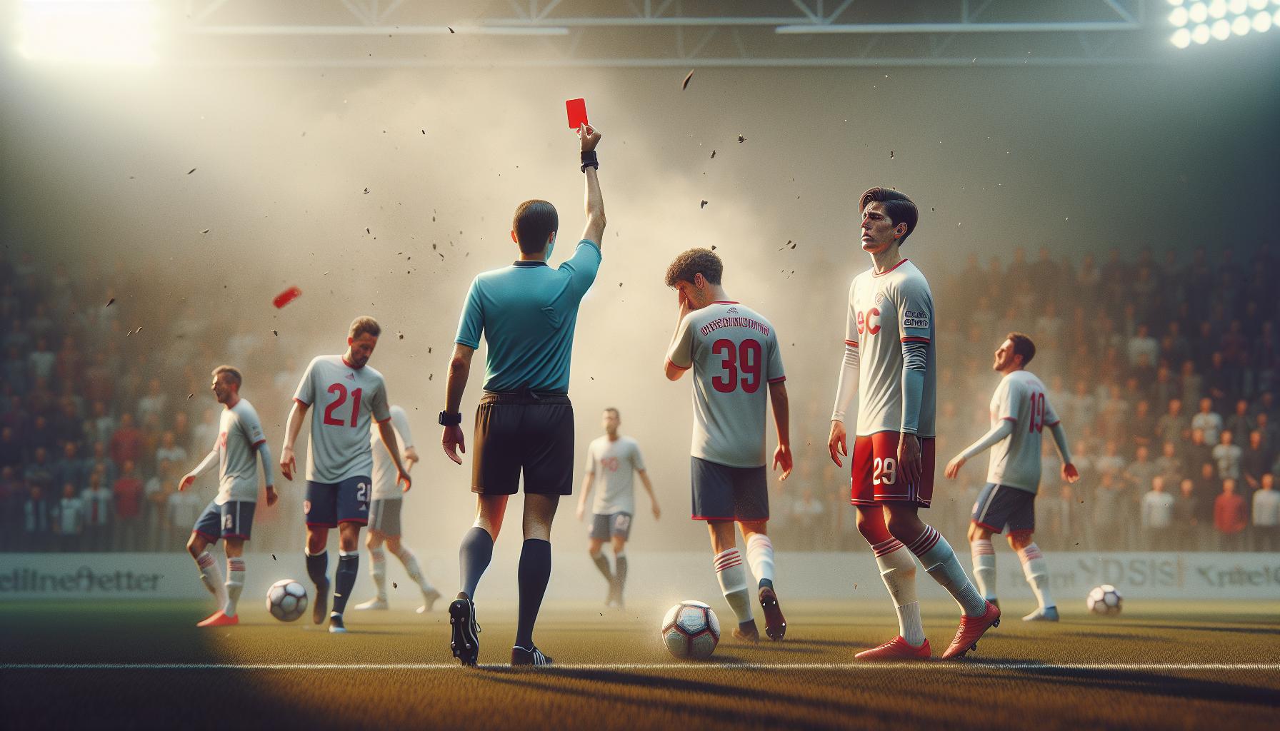 The Emotional and Tactical Impact of a ‌Red Card on the Game