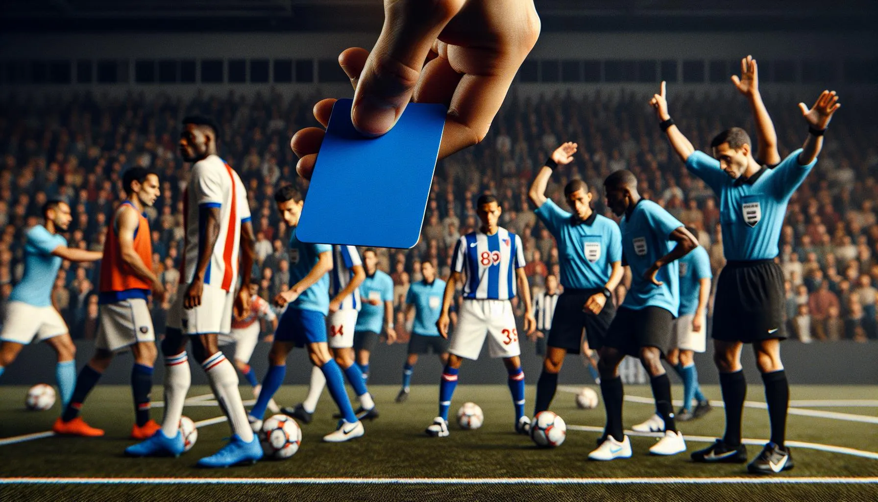 Iconic Matches Shaped by ‌Blue Card decisions