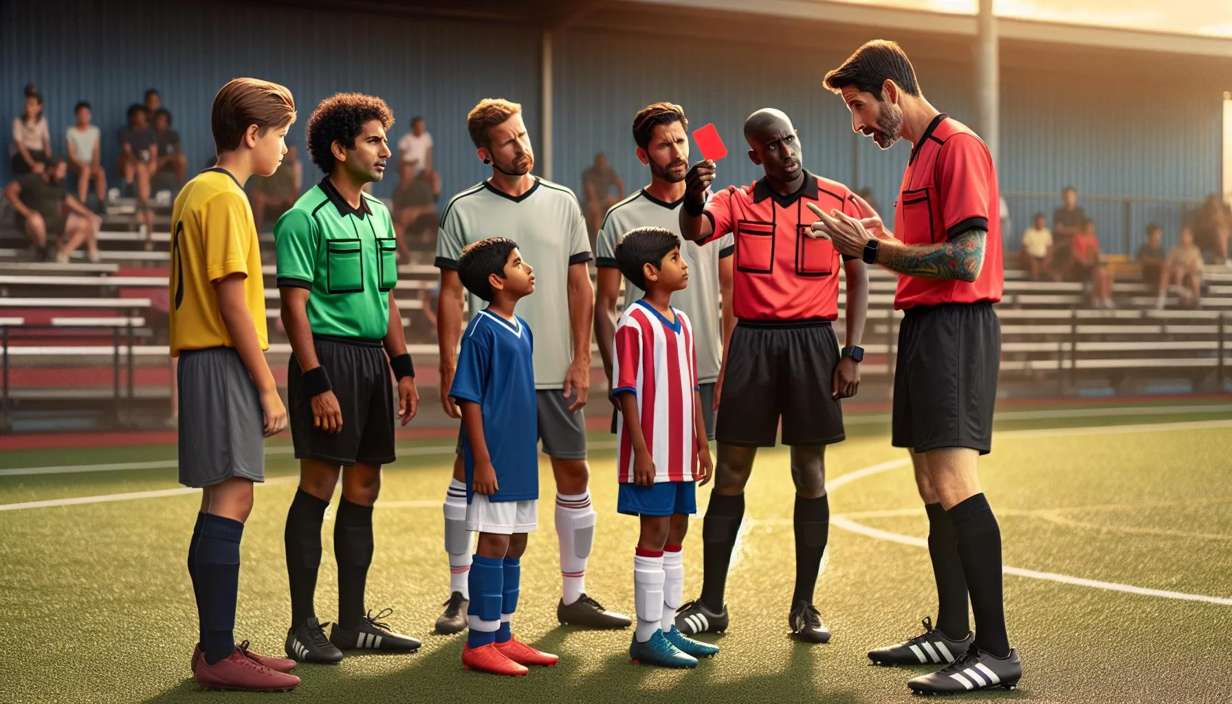 Youth and Amateur ​Soccer: Are Red⁤ Card ⁣Rules Different?