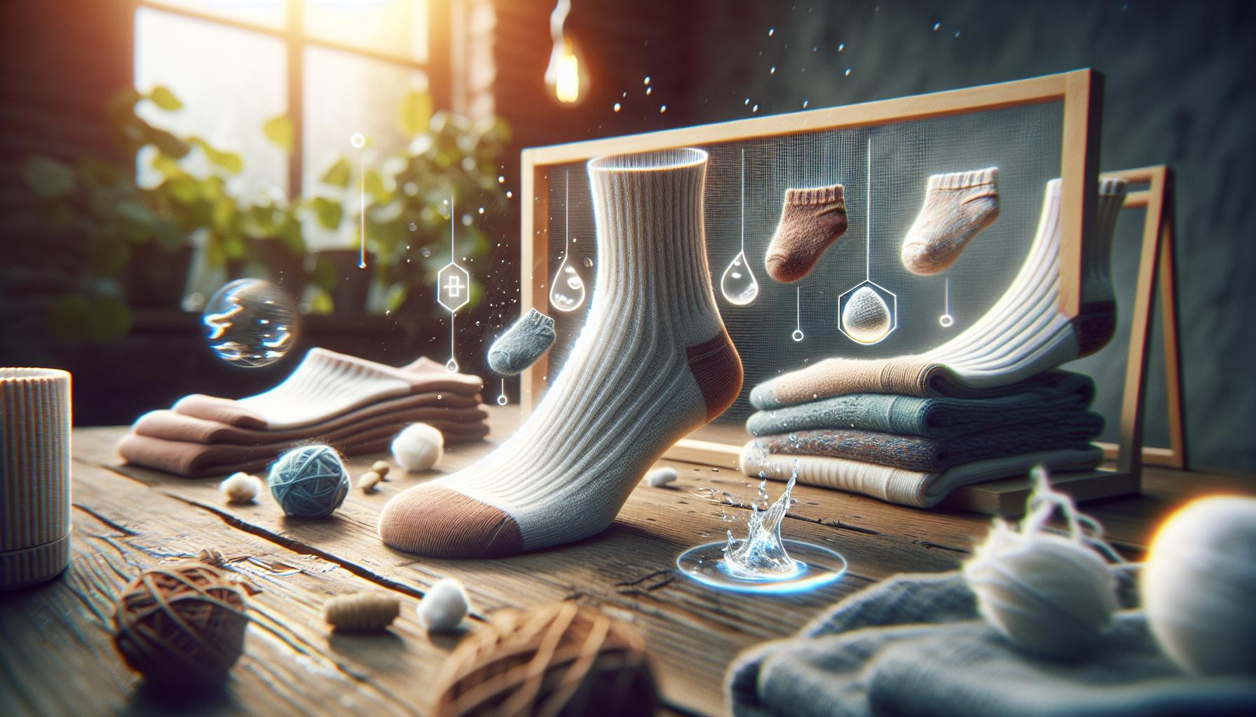 Exploring Sock Materials: Breathability and Moisture Control