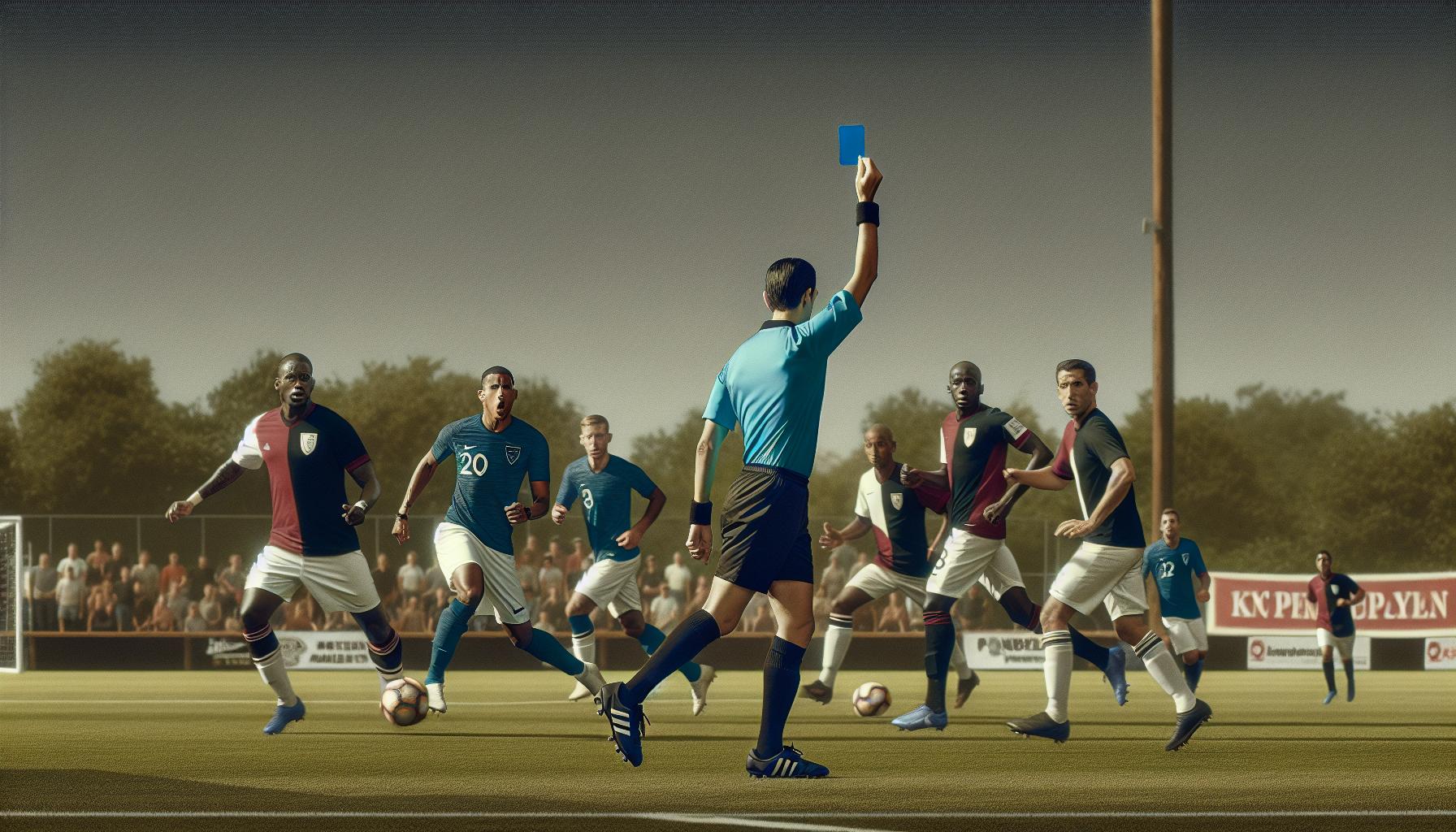 Is the blue card real in soccer: Separating Fact from Fiction 3 Famous Matches That Sparked Blue card Discussions