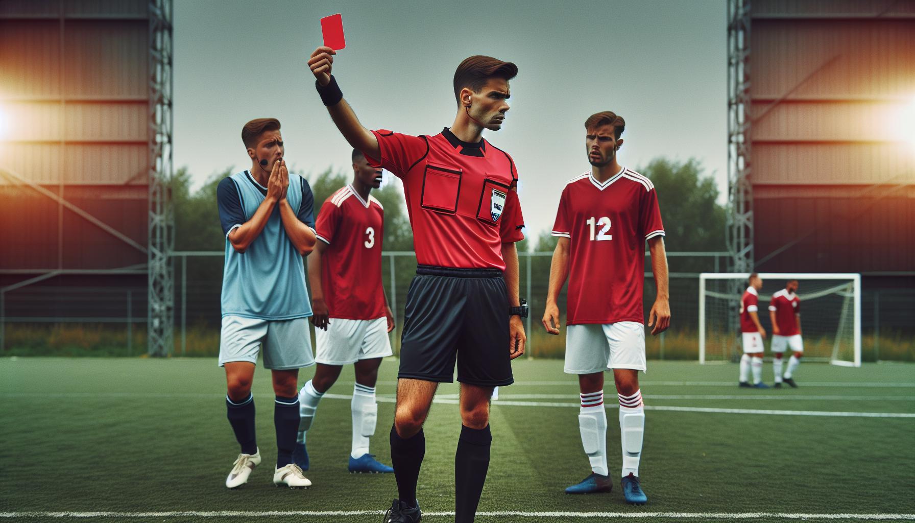 How Referees Decide on a straight Red Card