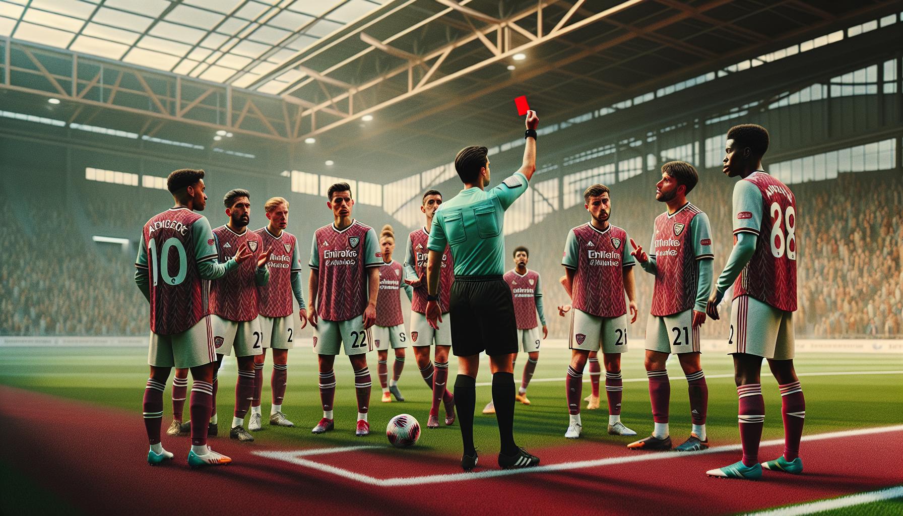 The Impact of a​ Player's Red‌ Card on Team Strategy and Match Dynamics