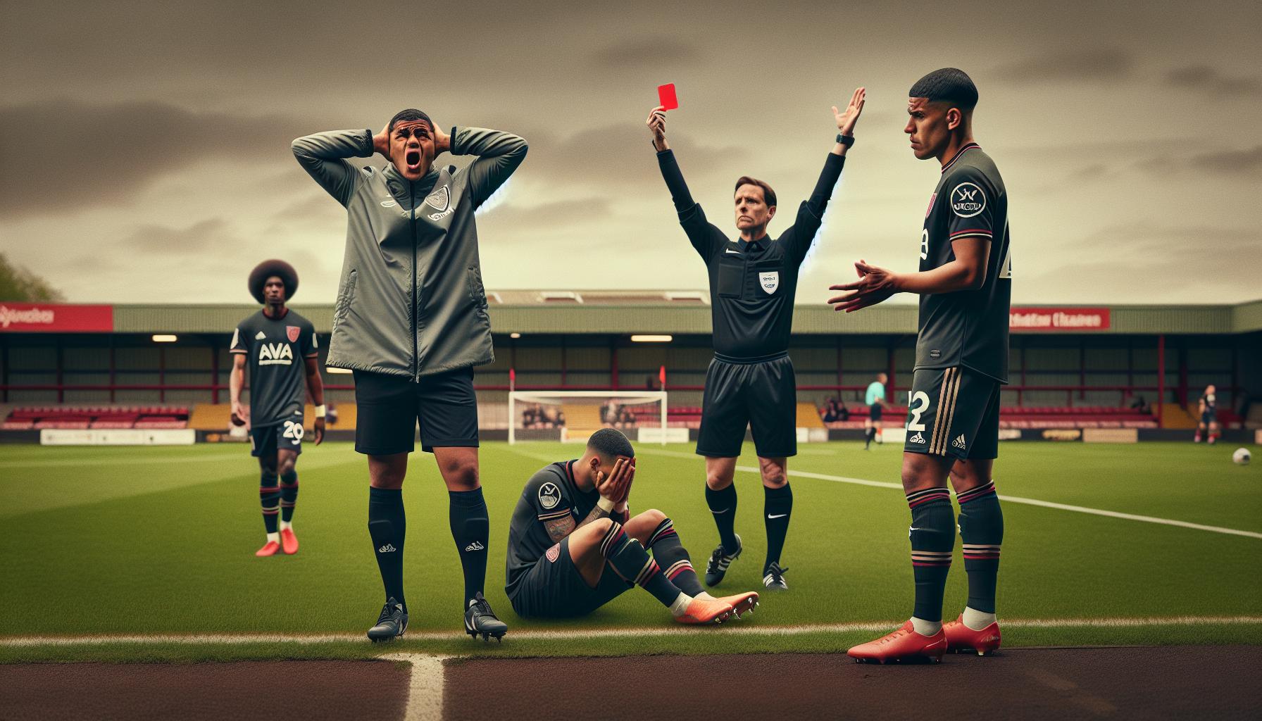 Player and Coach Reactions to⁣ Red Card Decisions
