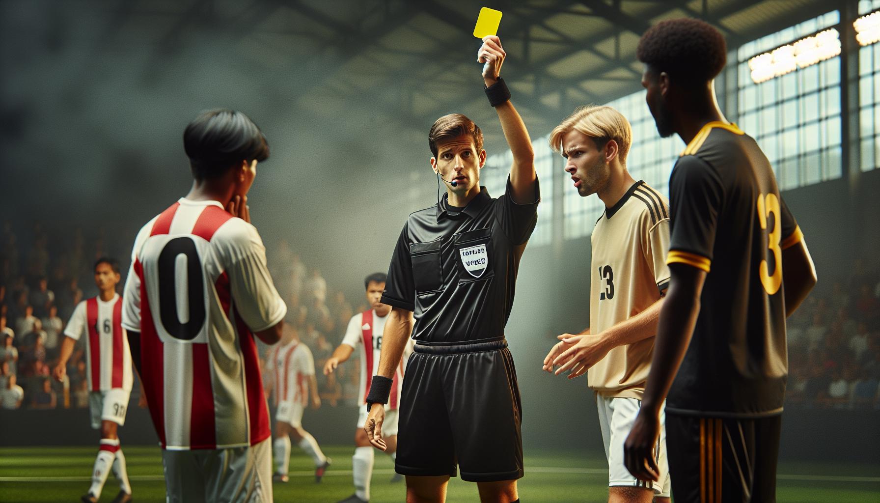 The Referee's Role: when and Why Cards Are Issued