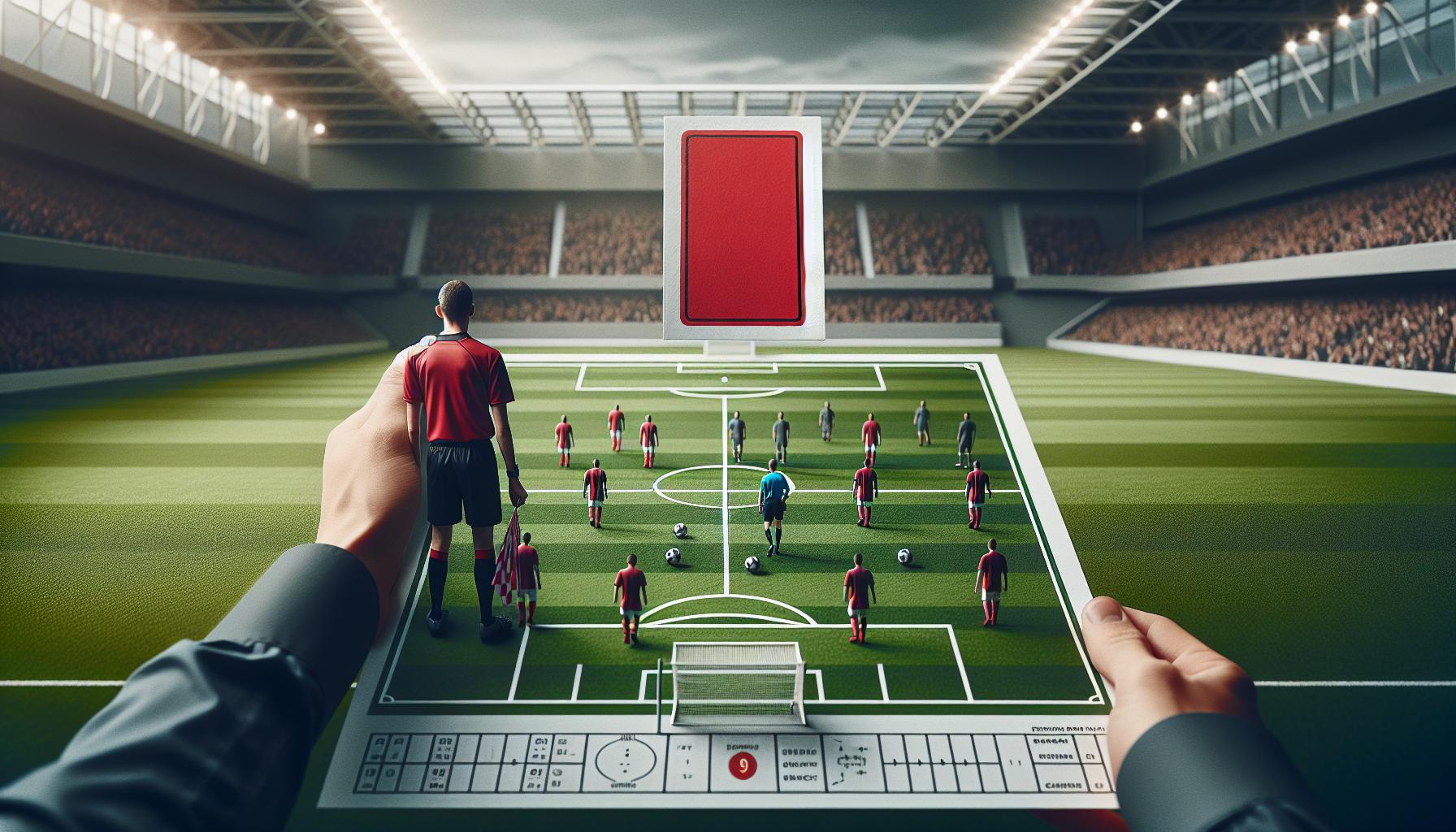 Tactical Consequences ‍of Playing with a Red⁢ Carded player
