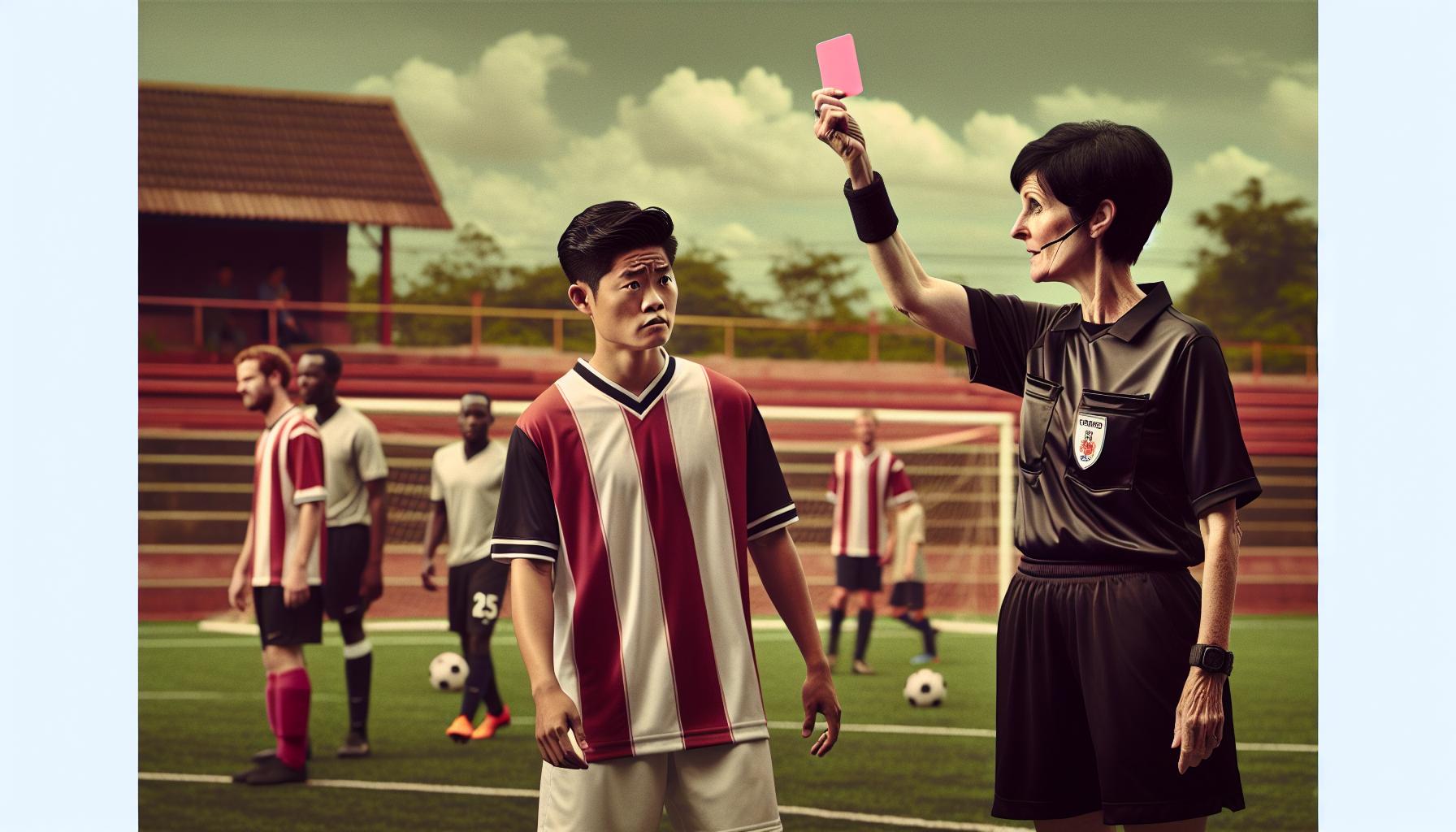 What ‌Does a Pink Card Mean in​ Soccer?