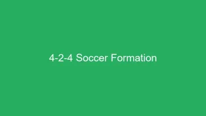 The 4-2-4 Soccer Formation: Ultimate Guide to Tactics, Pros & Cons