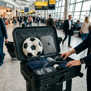 Where to Bring a Soccer Ball on a Plane? Travel Tips