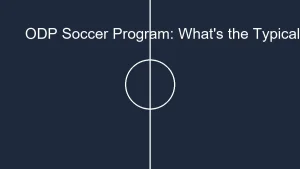 ODP Soccer Program: What’s the Typical Cost to Join?