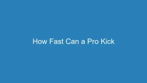 How Fast Can a Pro Kick a Soccer Ball?