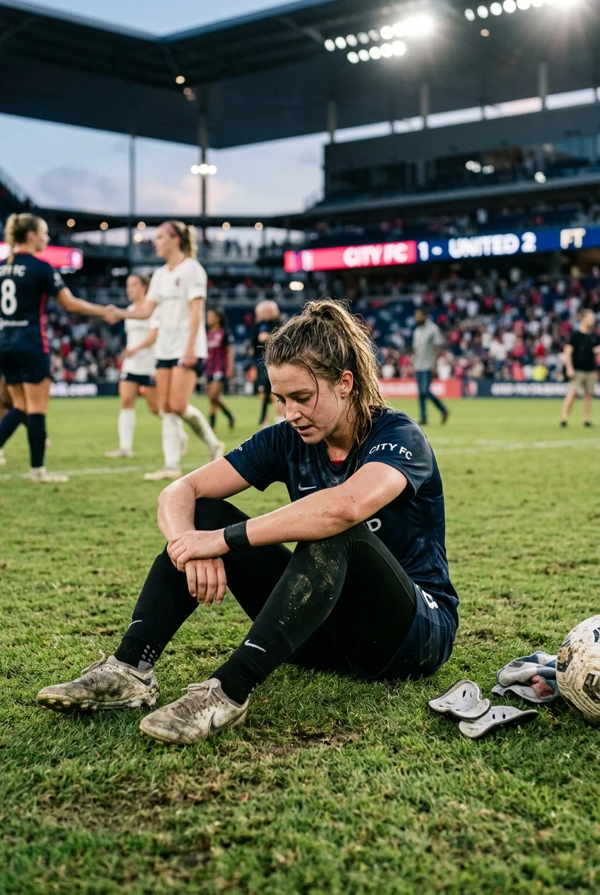 Post-Match Muscle Recovery Protocol: 10 Steps to Zero Soreness 10 Post-Match Muscle Recovery Protocol - Graduated Compression Tights for Post-Match Venous Return (AI Generated Image)
