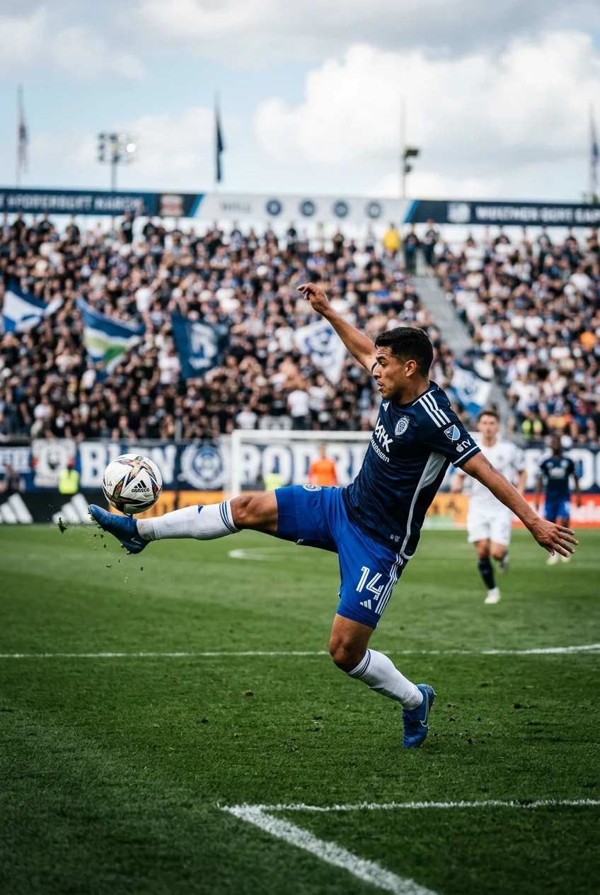 10 High-Rep Soccer Footwork Drills to Fix Your Weak Foot Fast 7 Soccer Footwork Drills To Fix Weak Foot - Single-Leg Plant-Foot Loading & Volley Strike (AI Generated Image)