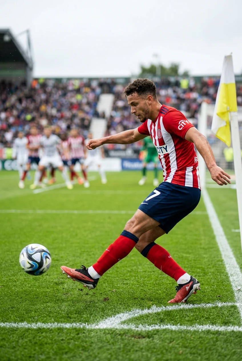 What College Scouts Look For in Wingers: 10-Point Checklist 6 What College Scouts Look For in Wingers (Checklist) - Final-Third Service Quality & Wide Player Technical Index (AI Generated Image)