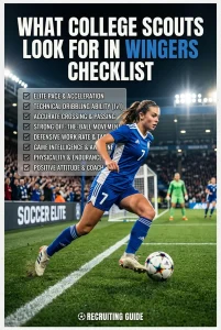 What College Scouts Look For in Wingers: 10-Point Checklist
